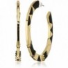 House of Harlow 1960 Nelli Hoop Earrings - Gold/Black - CS12N5O4DIC