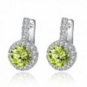 BAMOER Zirconia Earrings Necklace Jewelry in Women's Pendants