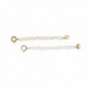 2" of Extender Chain- Removable and Adjustable Sterling Silver or 14k Gold Filled - Extra Links - CK11K4YZHR5