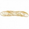 Lux Accessories Goldtone Textured Bracelet