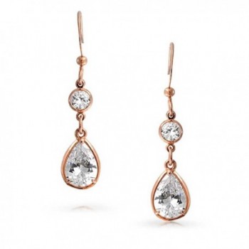 Bling Jewelry Plated Teardrop Earrings in Women's Drop & Dangle Earrings