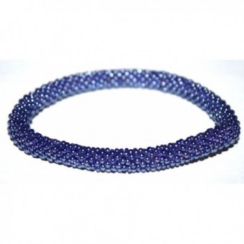 Crochet Glass Seed Bracelet Nepal