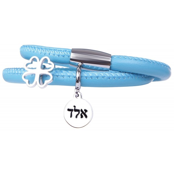 Valentine Stainless Inspirational Bracelet Protection - Blue - CE182L0KL0C