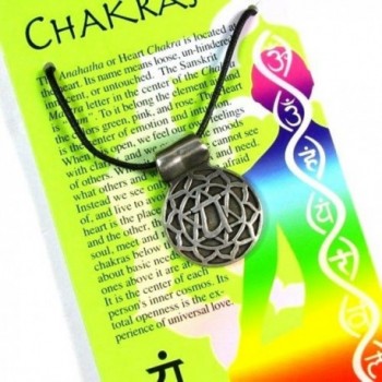 Anahatha Chakra Pendant Corded Necklace