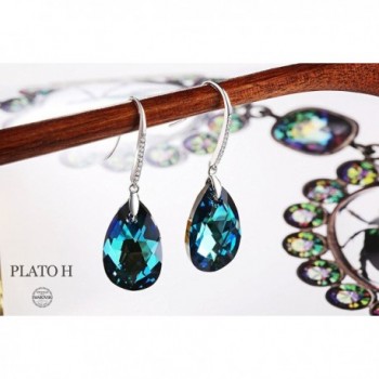 PLATO Birthstone Earrings Swarovski Crystals
