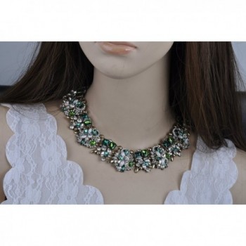 Houda Crystal Necklace Earrings Jewelry