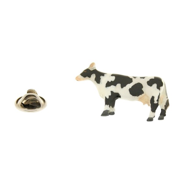 Cow Pin ~ Hand Painted ~ Lapel Pin ~ Sarah's Treats & Treasures - CQ12DUC3IPP