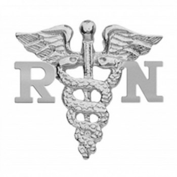 NursingPin - Registered Nurse RN Nursing Pin for Graduation in Silver - CO1173YX1KJ