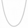 Sterling Silver 1.3mm Baby Curb Chain (16- 18- 20- 22- 24 or 30 inch) - C81162A9LY9