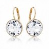 Statement Earrings Swarovski Crystal Plated