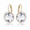 Statement Earrings Swarovski Crystal Plated