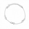 Sterling Silver Infinity Link-Chain Anklet - CM17YYTXUW3