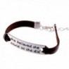 Believed Could Leather Bracelet Inspirational