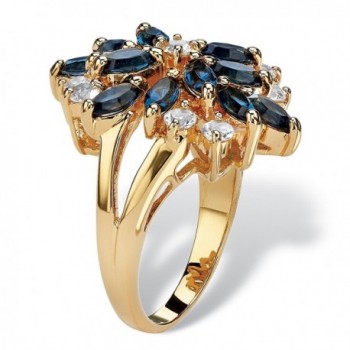 Gold plated Marquise Floral Swarovski Elements