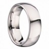 MJ Classic Polished Tungsten Finished in Women's Wedding & Engagement Rings