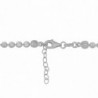 Sterling Silver Diamond Adjustable Bracelet