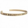 She Believed She Could So She Did - Inspiring Cuff Bracelet - CL12NZ09544