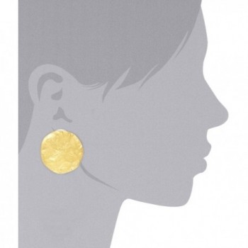 Kenneth Jay Lane Button Earrings