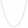 14k Yellow Gold Filled 1mm Cable Chain Necklace (16"- 18"- 20"- 22"- 24" or 30") - CX12EZUP1U1