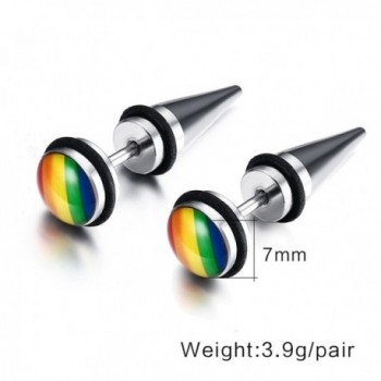 Jewelry Stainless Fashion Rainbow Earring