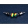 Jewelry Stainless Fashion Rainbow Earring in Women's Stud Earrings