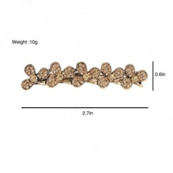 IPINK Hairpin Barrette Rhinestone Imitation