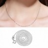 YFN Sterling Silver 0 8mm Necklace