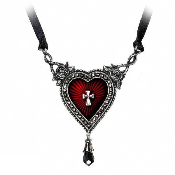 The Sacred Heart Pendant Necklace - CN114BYPL9N