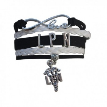 LPN Gift- LPN Bracelet- Nurse Charm Bracelet- Licensed Nurse Practitioner Jewelry- Makes Perfect Nurse Gift - CG12K317JVF