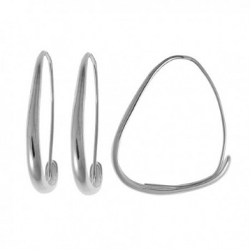 Boma Sterling Silver Triangle Hoops - CX119WZ5WSB