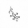 Corinna-Maria 925 Sterling Silver Gecko Lizard Charm - CR1168DSWZF