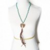 Wooden Rosary Necklace Earring Leather