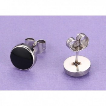 Mealguet Jewelry Enamel Stainless Earring in Women's Stud Earrings