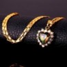 Fashion Wedding Necklace Zirconia Earrings in Women's Jewelry Sets