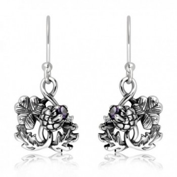 WithLoveSilver Sterling Luckenbooth Shamrock Earrings