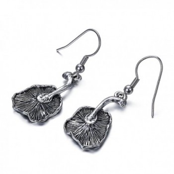 eManco Mushroom Earrings Fishhook Halloween in Women's Drop & Dangle Earrings