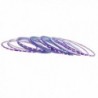 Lux Accessories Purple Glitter Wedding