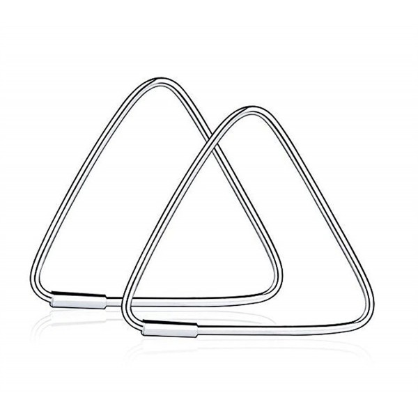 LOCHING Hollow Triangle/Square Earrings Fashion 925 silver Earrings - CL18523ASQS