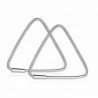 LOCHING Hollow Triangle/Square Earrings Fashion 925 silver Earrings - CL18523ASQS