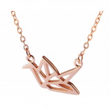 HANFLY Necklace sterling necklace Extender - Pink - CA12L0WE93H