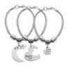 Middle Little Pendant Bracelet Jewelry - 3 Pcs Big Middle Little Sis Bracelet - CH17Z6QC62Y