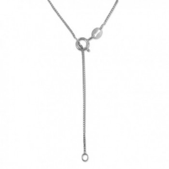 Sterling Silver Plumeria Necklace Extender