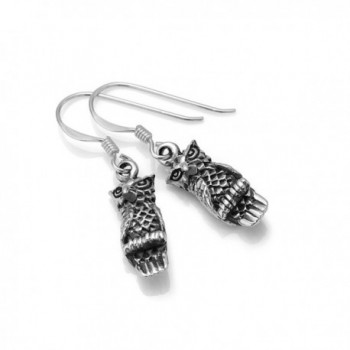 Stelring Silver Detailed Vintage Earrings