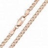 Rose Gold Plated Necklace for Women and Men- Hypoallergenic- Chain "Love" by Olivia Star - CU189N6HDU7