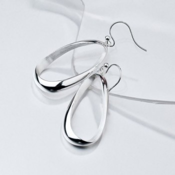 SILVERAGE Sterling Twisted Earrings Teardrop in Women's Drop & Dangle Earrings