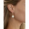 Mariell Plated Dangle Earrings Cushion Cut in Women's Drop & Dangle Earrings
