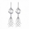 Gem Avenue Sterling Twisted Earrings