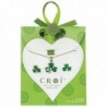 Cro%C3%AD Shamrock Necklace Earrings Swarovski