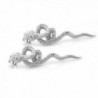 Buman Sterling Diamond Earrings SI1 SI2