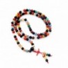 Agate Buddhist Prayer Meditation Necklace in Women's Strand Necklaces